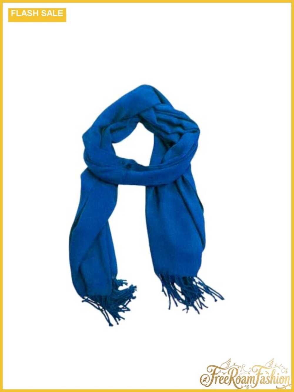 Classic Winter Scarf Shawl with Fringe Edges for Women